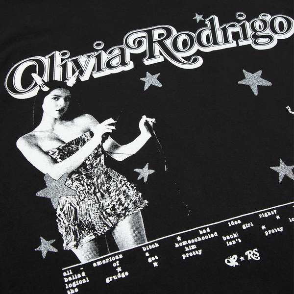 olivia rodrigo x rolling stone black t-shirt – Olivia Rodrigo