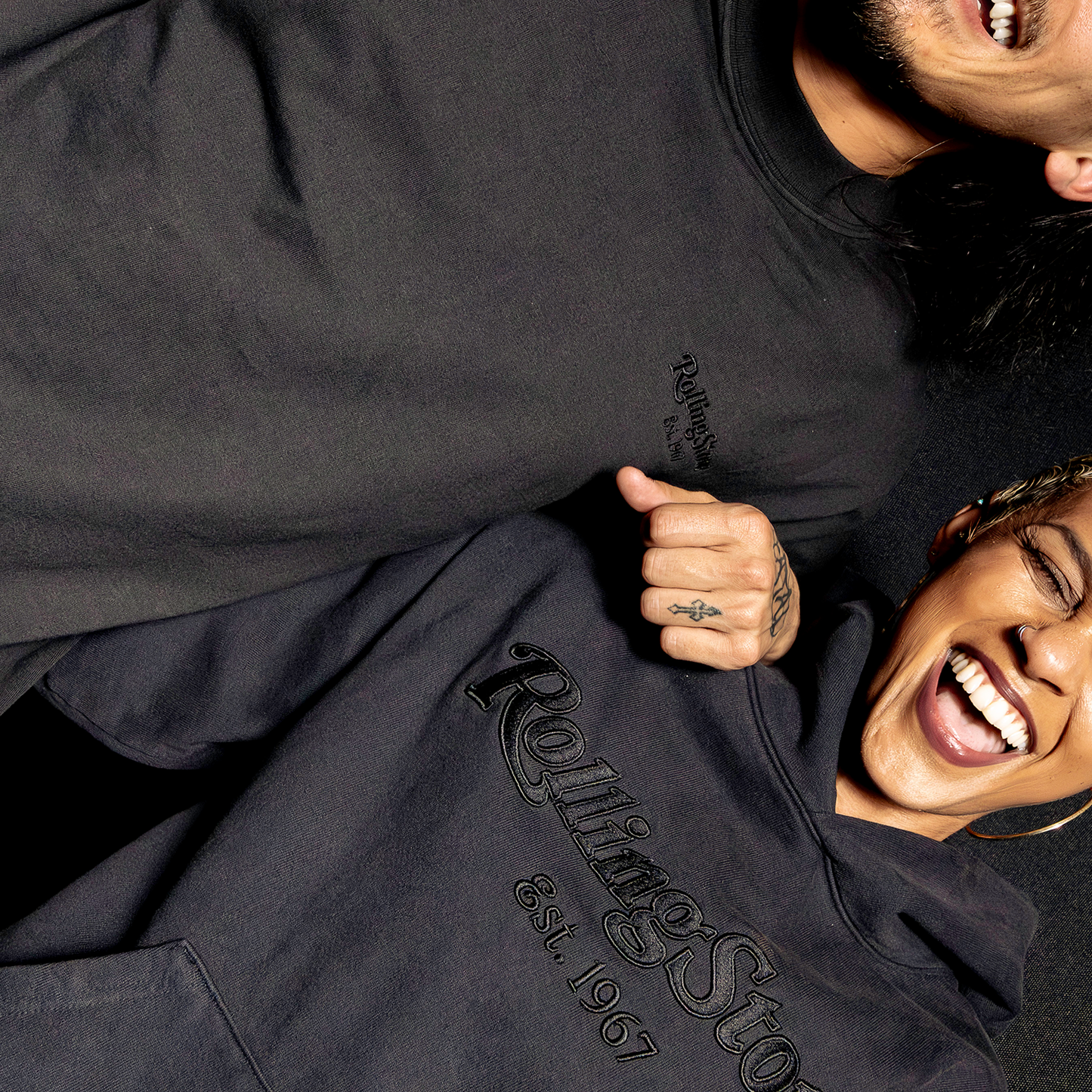 Heavyweight Embroidered Logo Tee