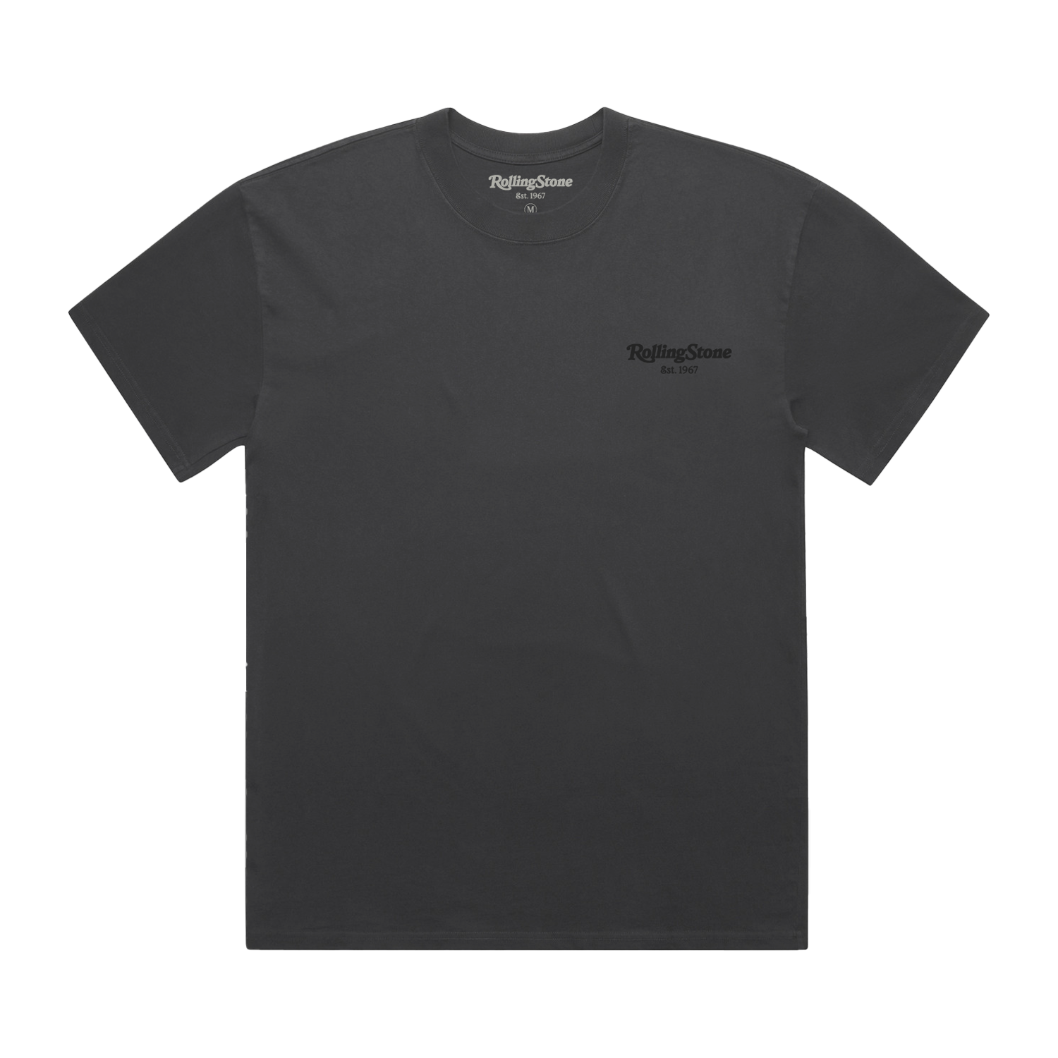Heavyweight Embroidered Logo Tee – Rolling Stone Shop