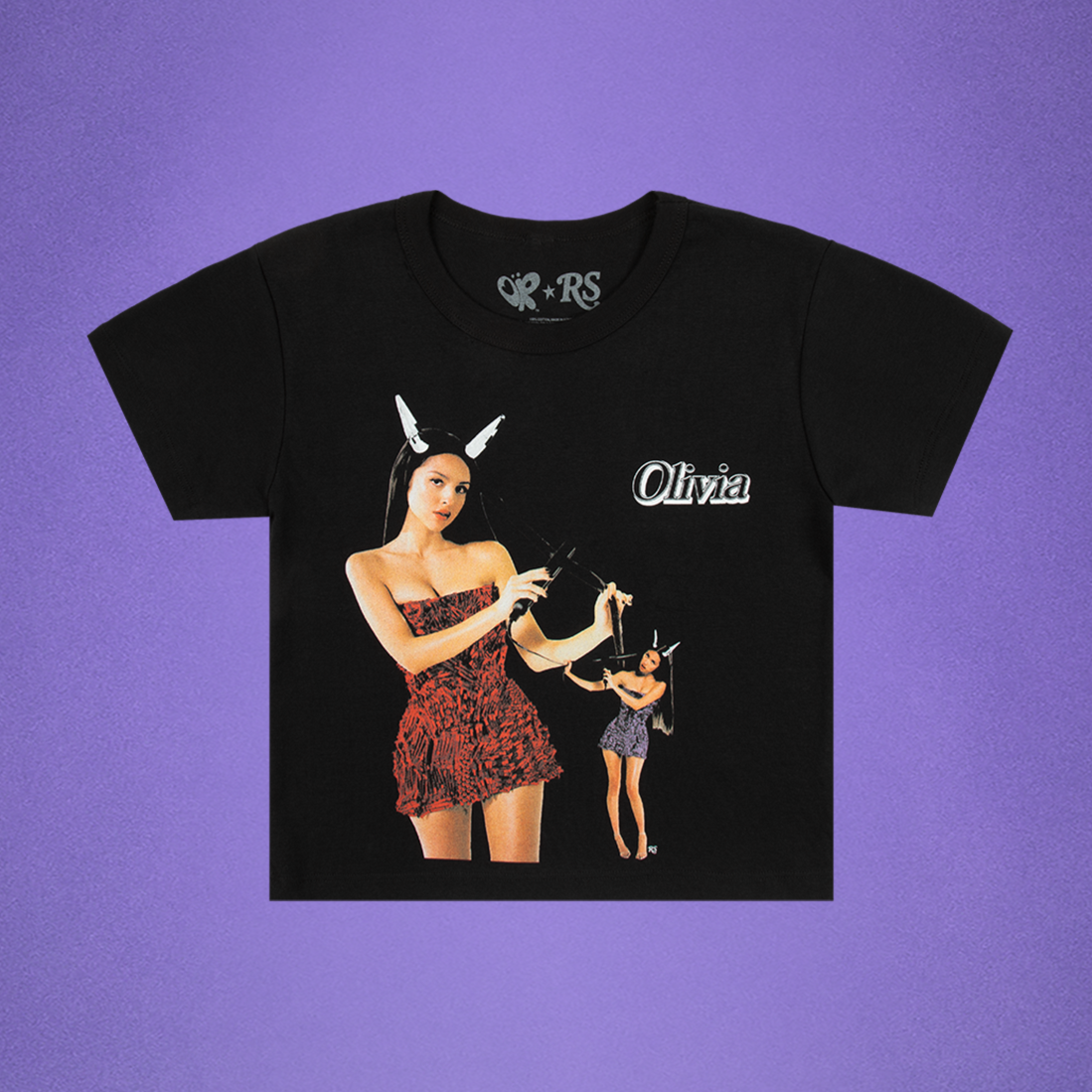 Olivia Rodrigo x Rolling Stone Crop T-shirt