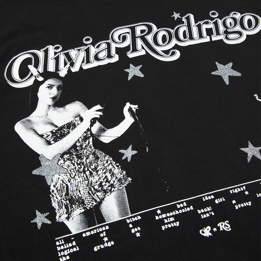 Olivia Rodrigo x Rolling Stone Black T-shirt