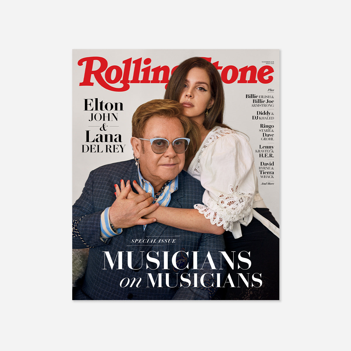 Rolling Stone Magazine November 2019 Featuring Elton John and Lana Del Rey (Issue 1333)