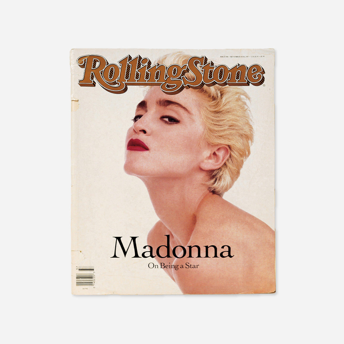 Rolling Stone Magazine September 10, 1987 Featuring Madonna (Issue 508)