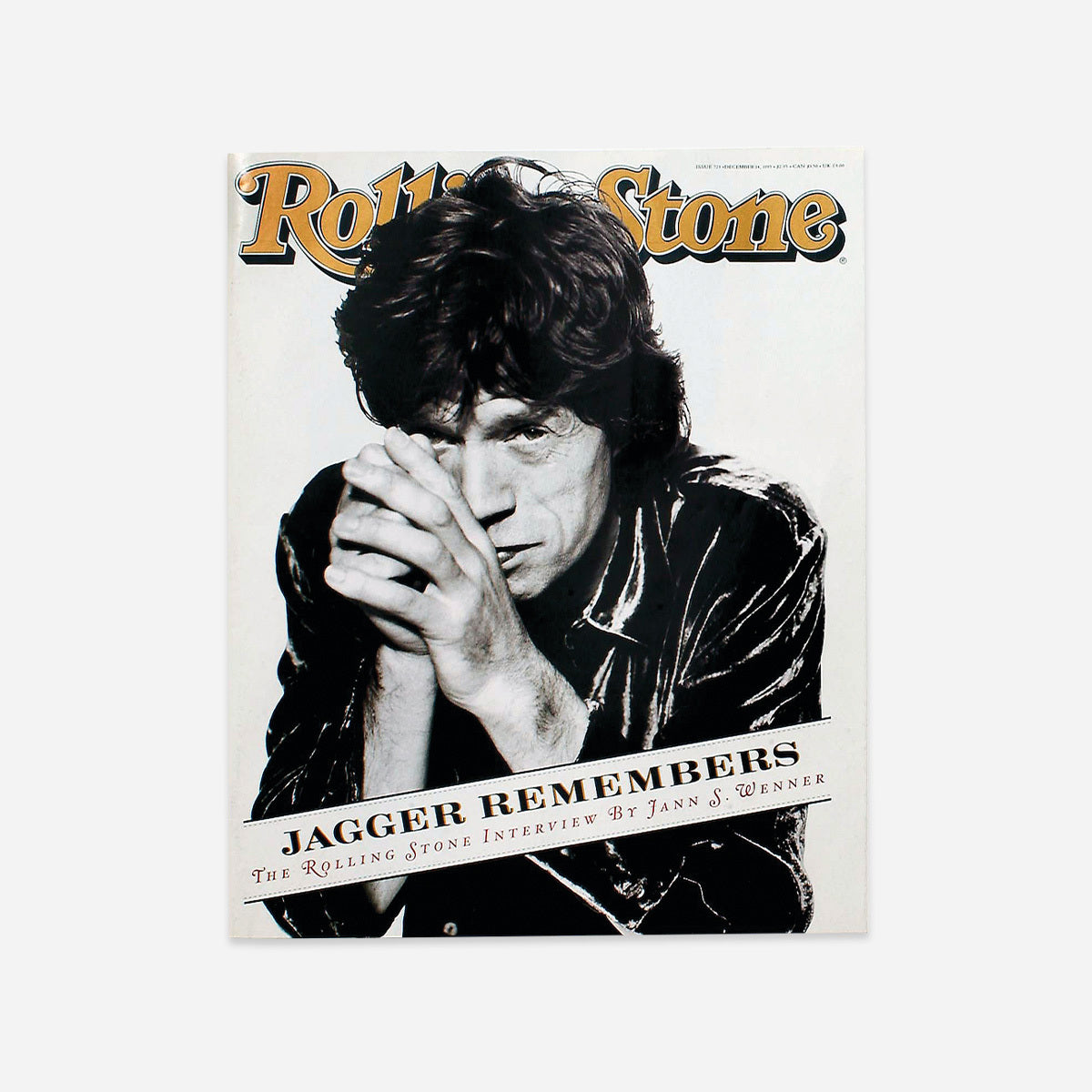 Rolling Stone Magazine December 14, 1995 Featuring Mick Jagger (Issue 723)