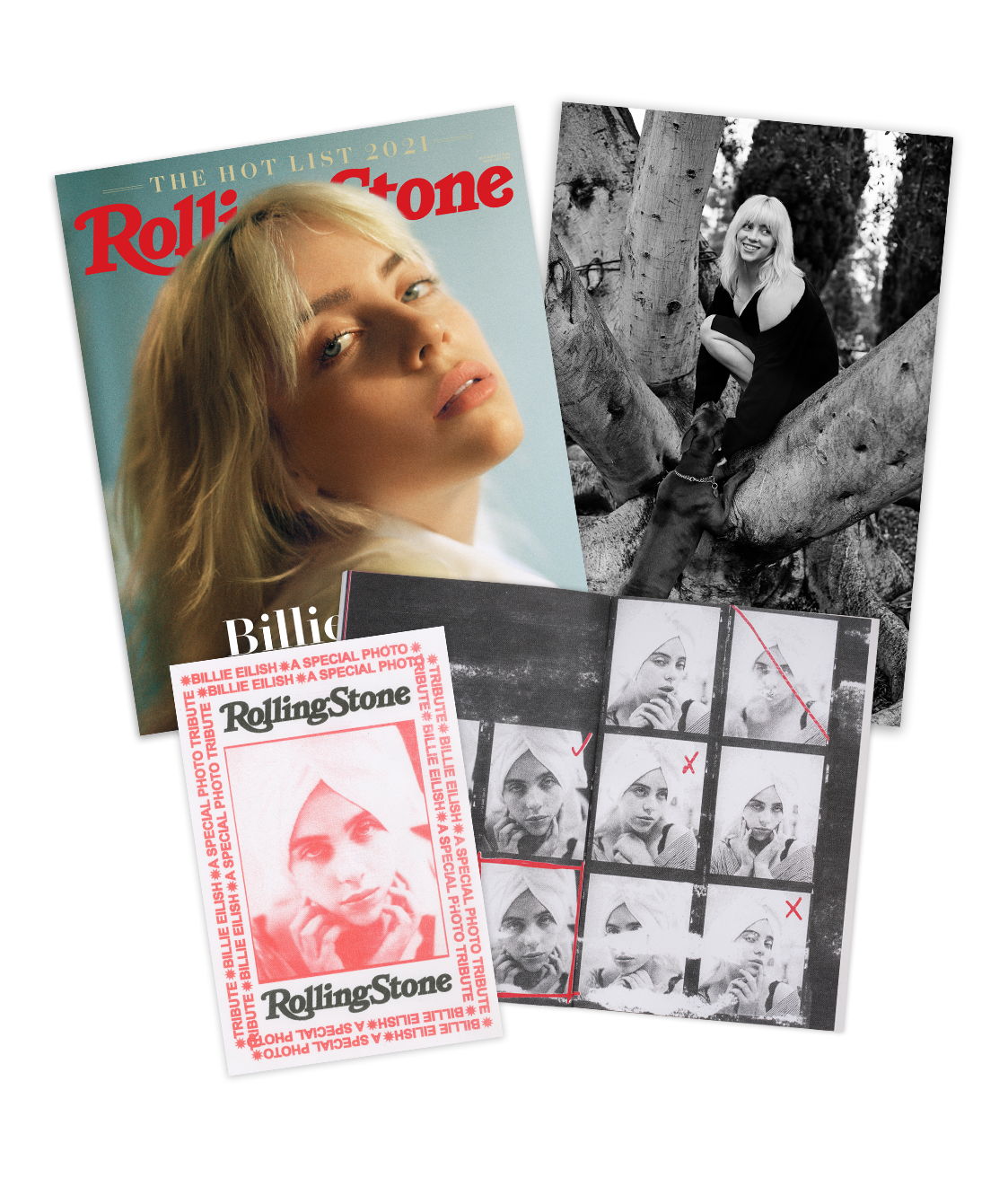 July/August Issue, Special Collector&#39;s Edition Zine &amp; Photo Print Starring Billie Eilish